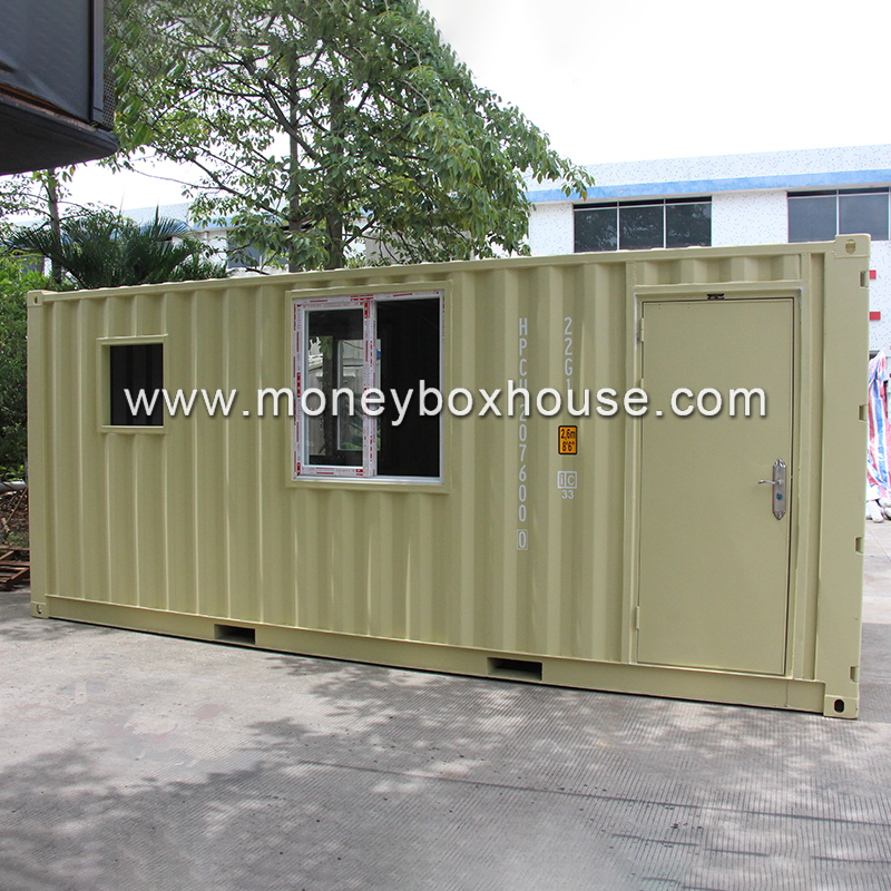 If you like the simple lifestyle and have less budget,maybe you would consider this container house,simple and beautiful.China supplier 20ft modified modern mobile shipping container house