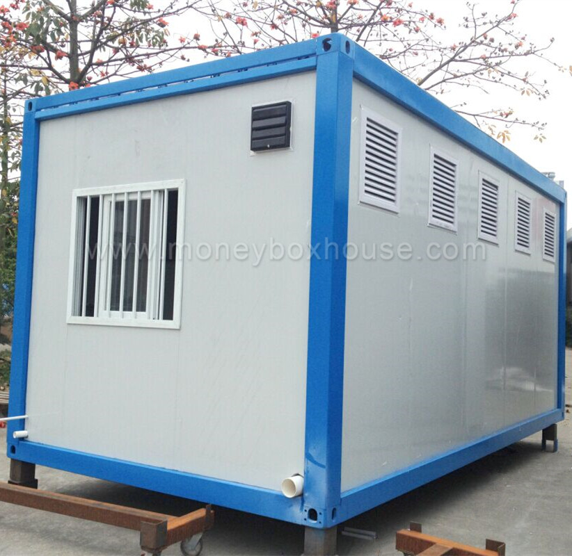 sandwich panel flatpack container movable toilet