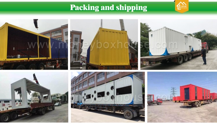 sandwich panel shipping container movable toilet