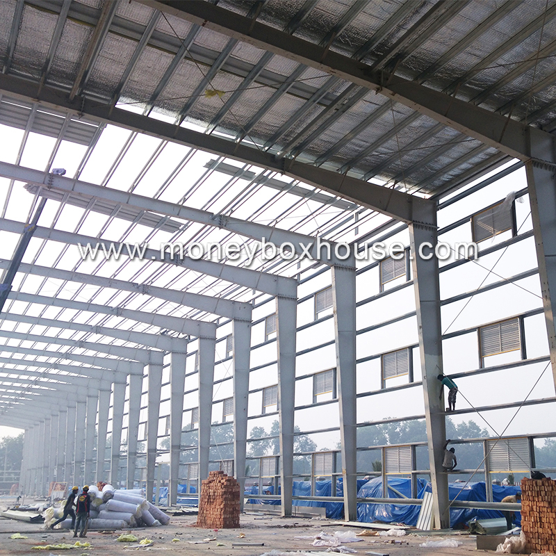 China manufactorer best price steel construction prefab metal steel framing buildings