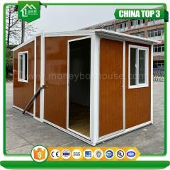 Casa contenedor expandible de doble ala