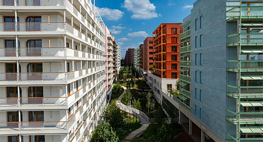 Proyecto de apartamentos prefabricados de la Villa Olímpica de París 2024